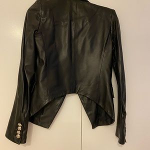 Leather jacket